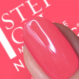 Nails.INC red crème nail polish 14ml, imported from the UK