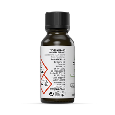 Dr Organic Huile essentielle pure d'origan 10ml