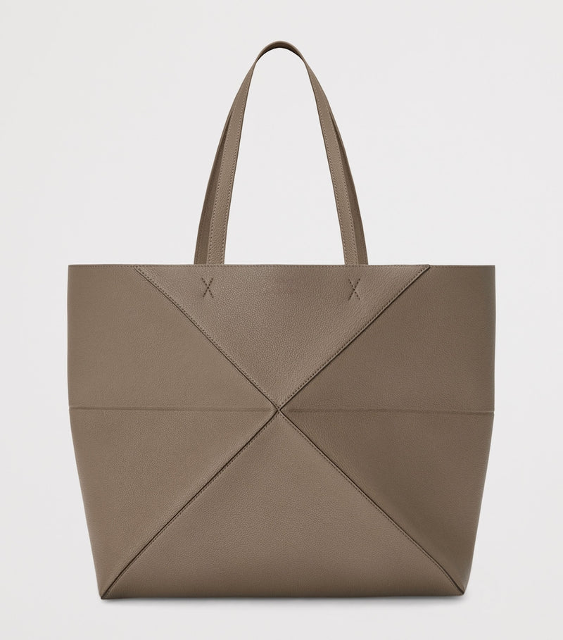 LOEWE large leather Puzzle Fold Tote bag (British brand)