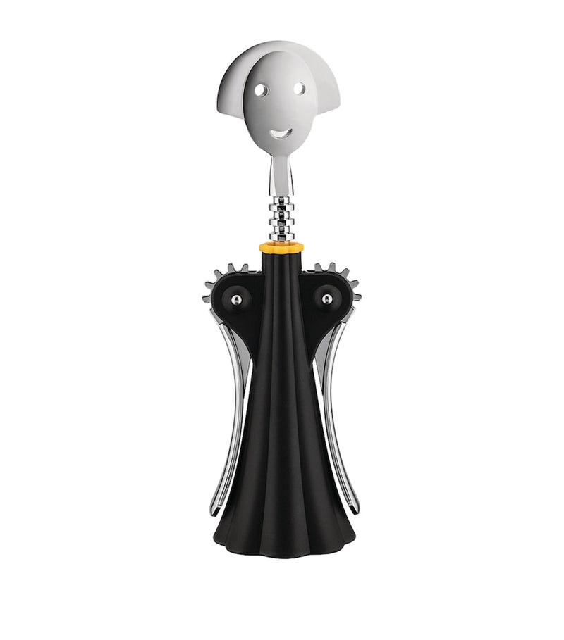 Resin Smiling Face Corkscrew for Wine Bottles