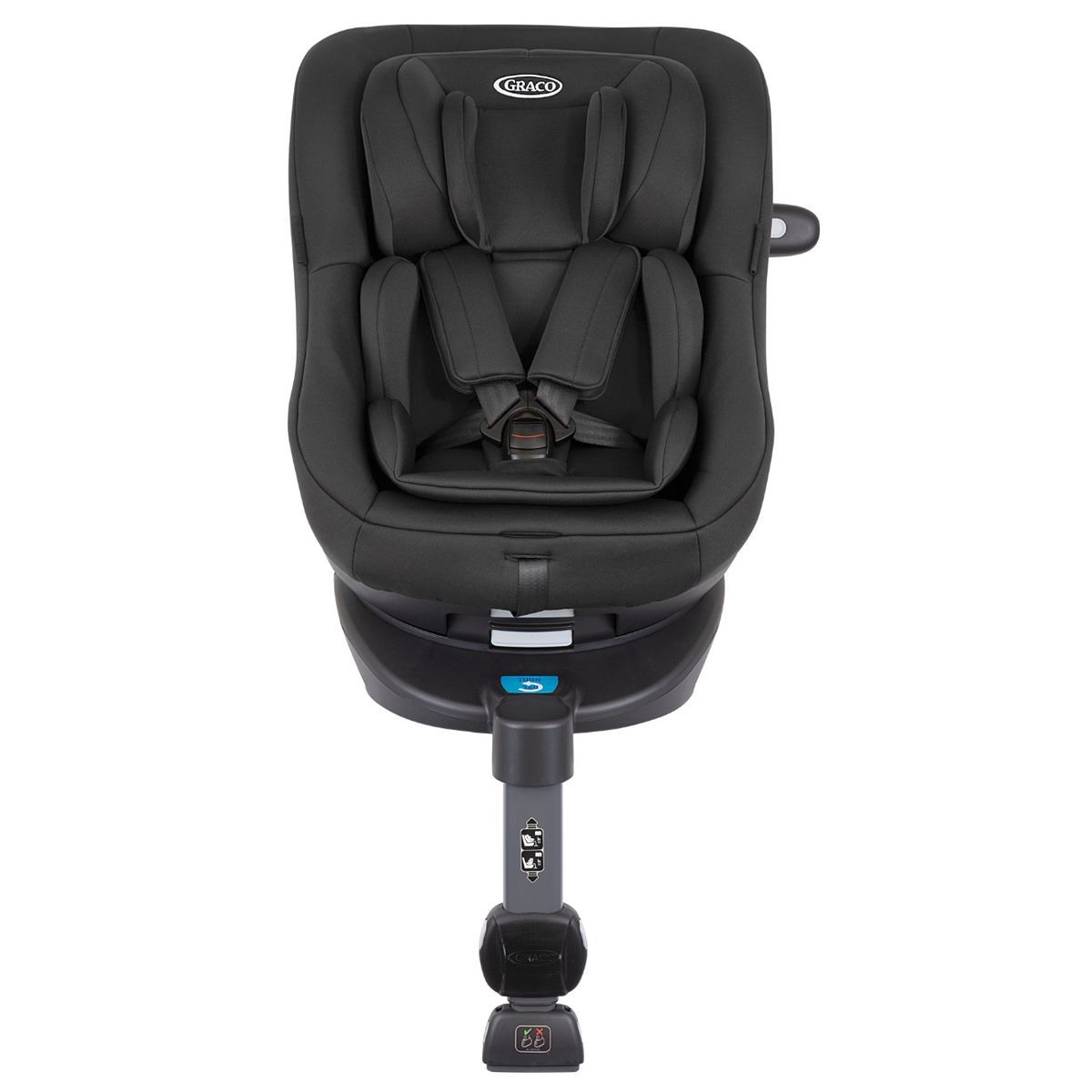 Graco Turn2me™  I-Size (R129)  360° Rotating Isofix Car Seat Midnight R129 GOODS Boots   