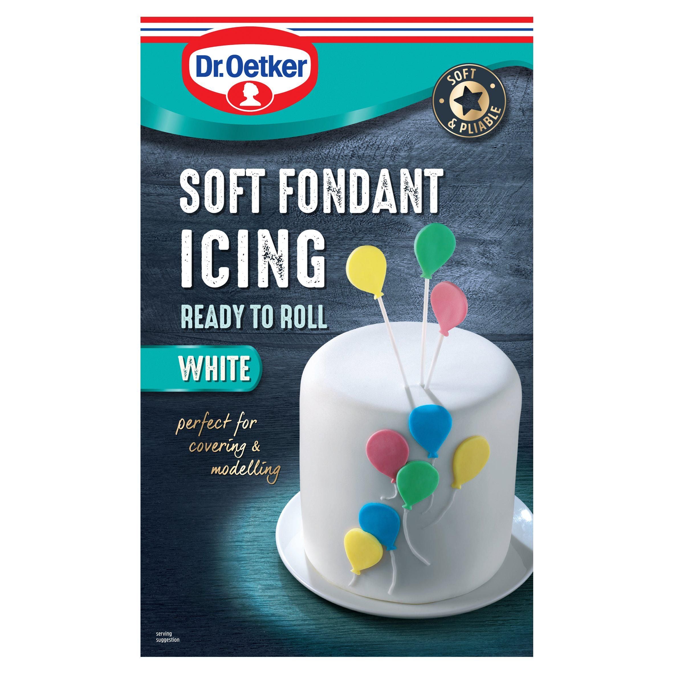 Dr. Oetker Ready to Roll White Soft Fondant Icing 1kg GOODS Sainsburys   