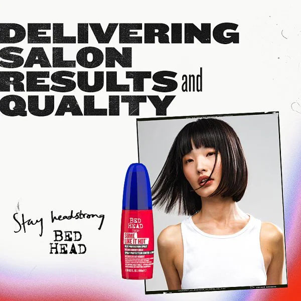 Bedhead some like it hot heat protection spray 100ml - British product