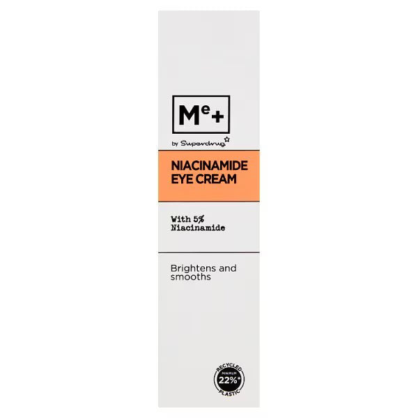 Me+ Niacinamide Eye Cream 15ml, imported from the UK