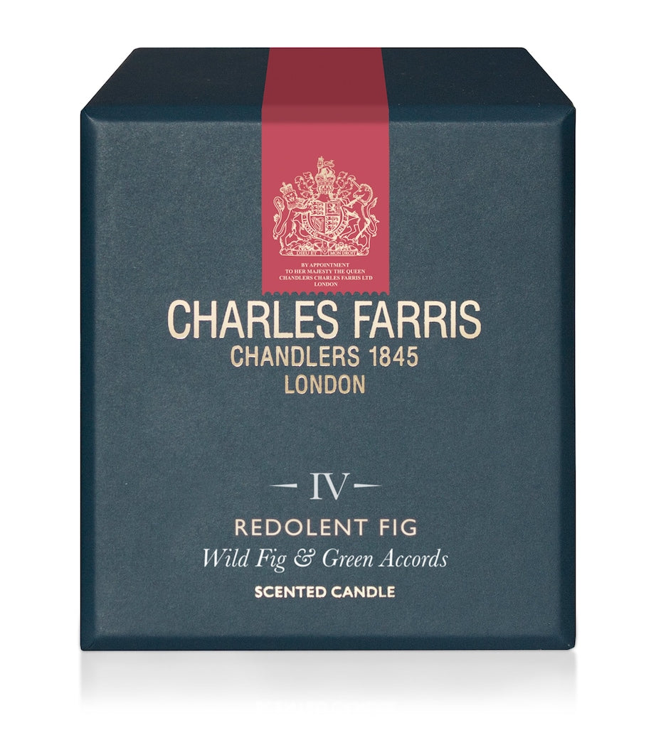 Charles Farris Redolent Fig scented candle 210g - British product