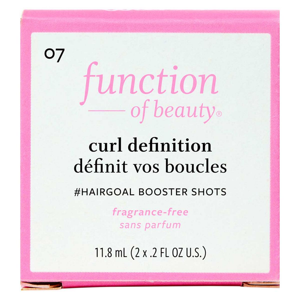 Function of Beauty Curl Definition Hair Goal Add In Booster Treatment 11.8ml GOODS Boots   