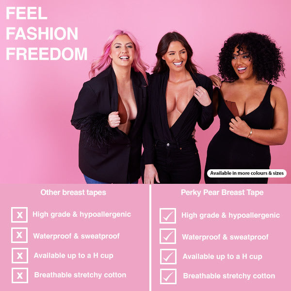 Perky Pear breast tape beige cups, imported from the UK.