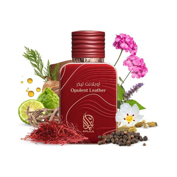 Nylaa Opulent Leather eau de parfum 100ml - British product
