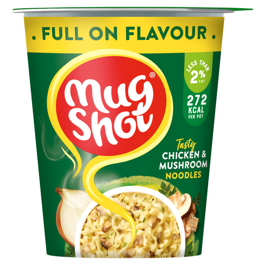 Mug Shot Legendary Chicken & Mushroom Noodles Pot