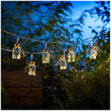 Sainsbury's Home Solar Bottle String Lights 10pk GOODS Sainsburys   