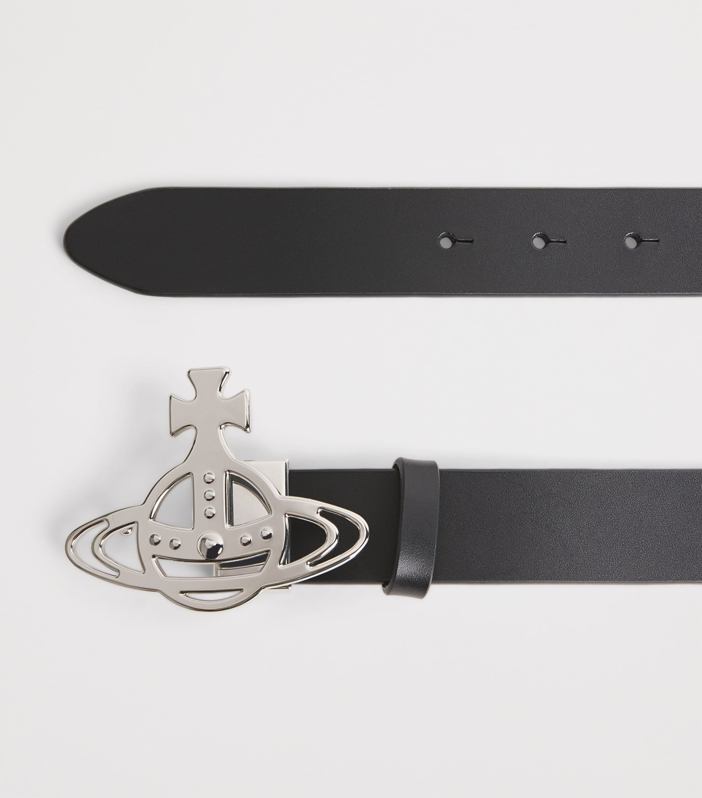 Vivienne Westwood Leather Orb Belt 3cm wide, imported from the UK