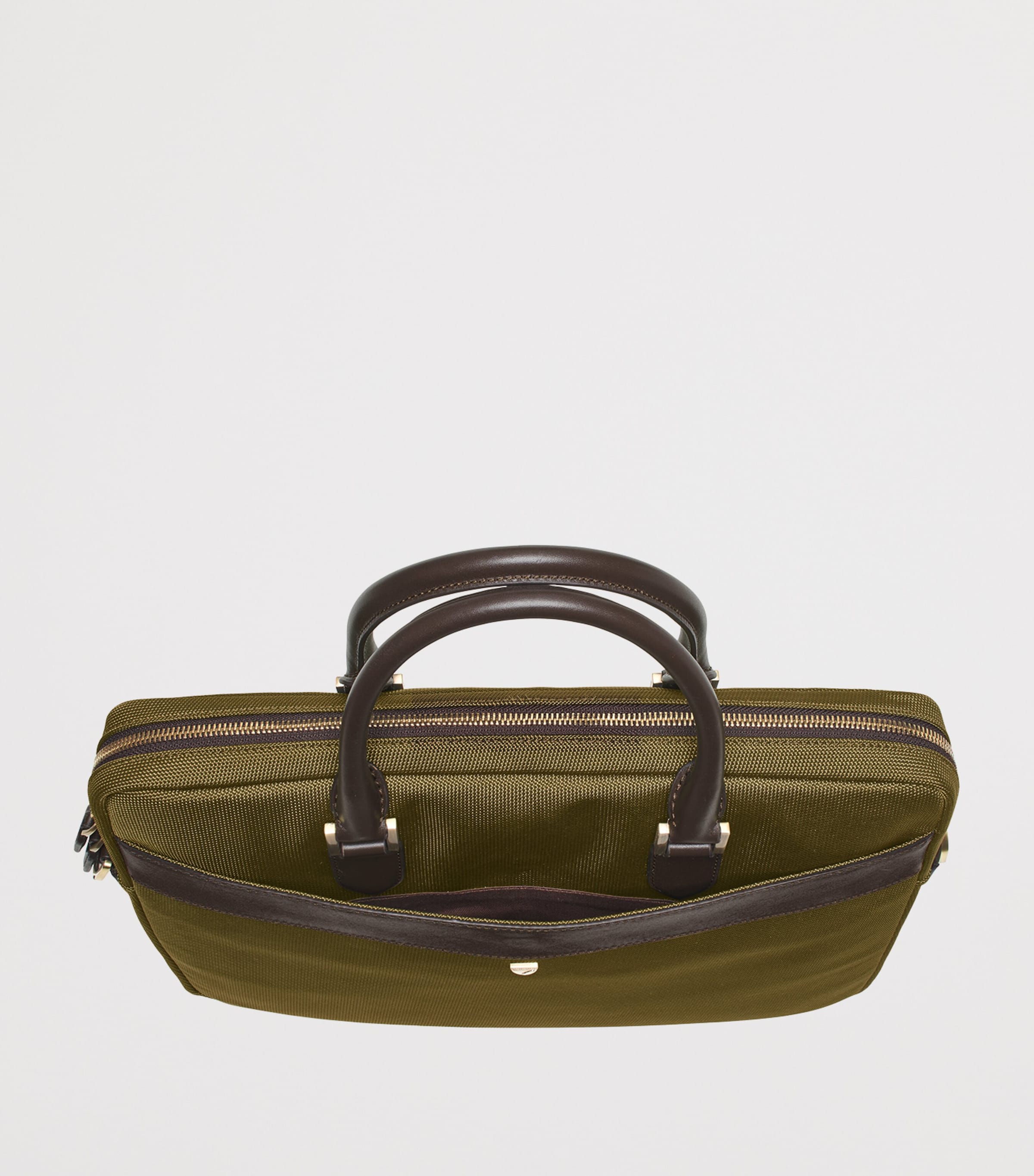 Aspinal of London nylon slim briefcase for laptop, UK version