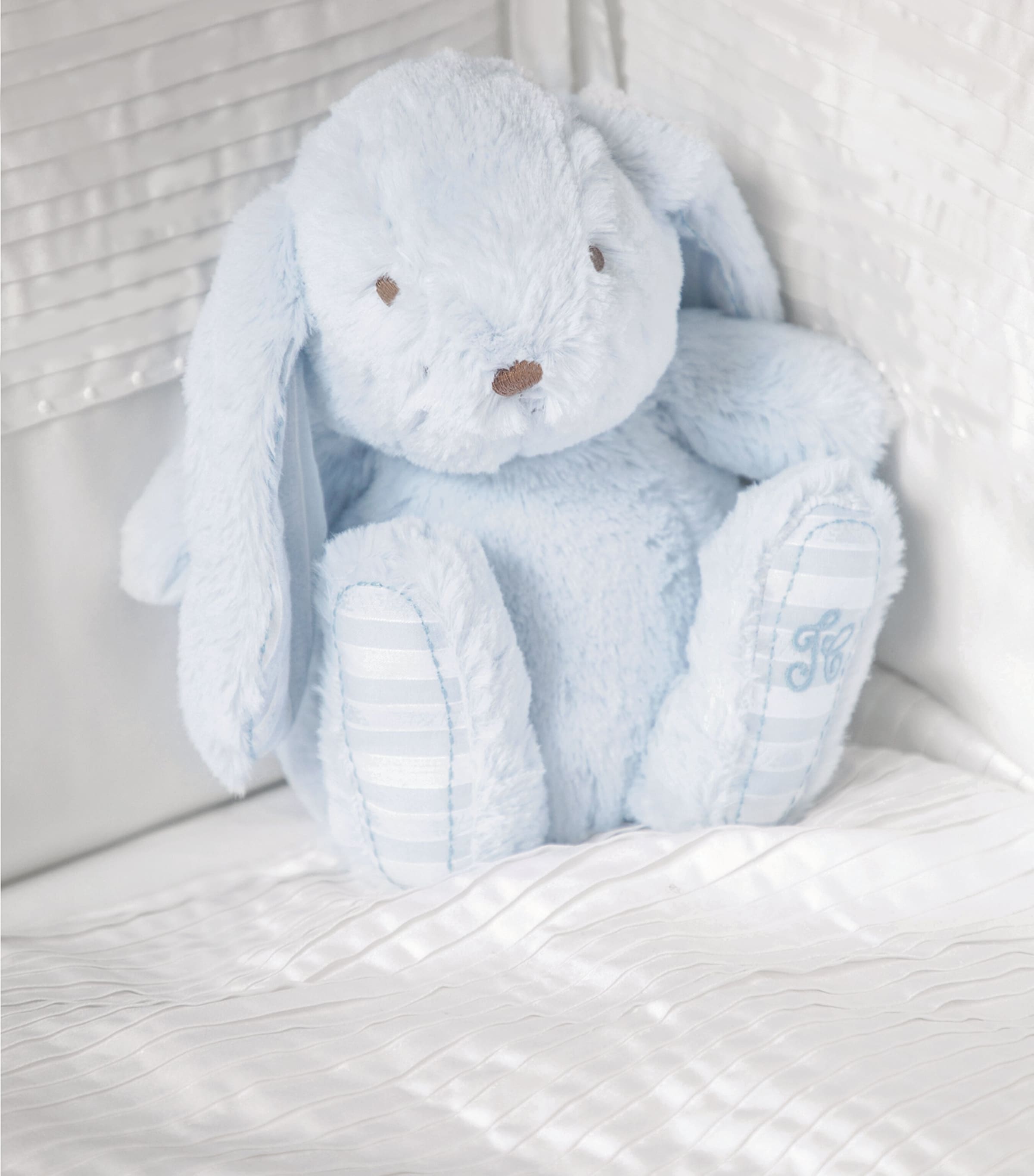 Tartine et Chocolat Augustin The Rabbit faux-fur soft toy 22cm (British brand)