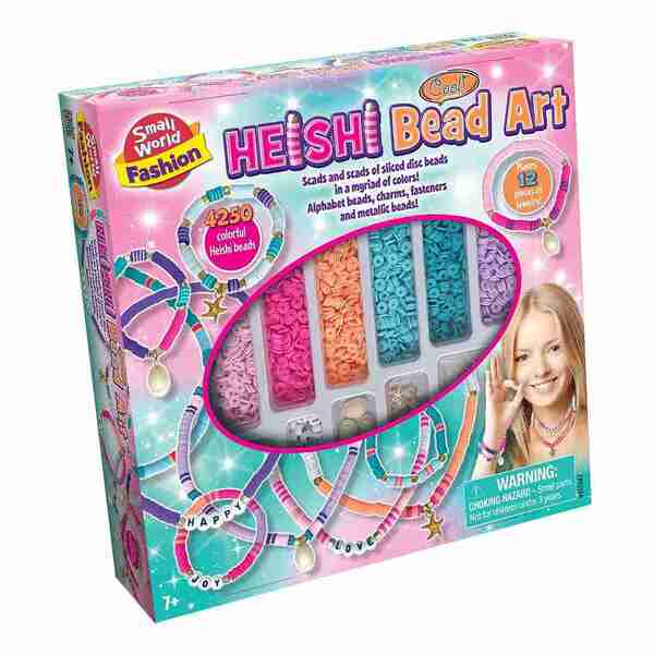 Small World Heishi Bead Art kit over 4000 beads (British brand)