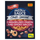 Batchelors Pasta 'n' Sauce Chefs Special Caramelised Onion & Smoky Bacon Flavour Pasta Sachet 99g GOODS Sainsburys   