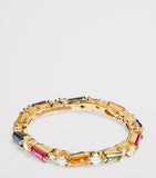 Suzanne Kalan eternity ring with rainbow sapphires and diamonds, UK version