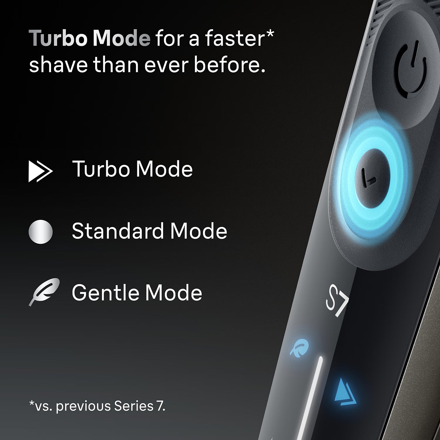 Braun Series 7 shaver with SmartCare Center (British brand)