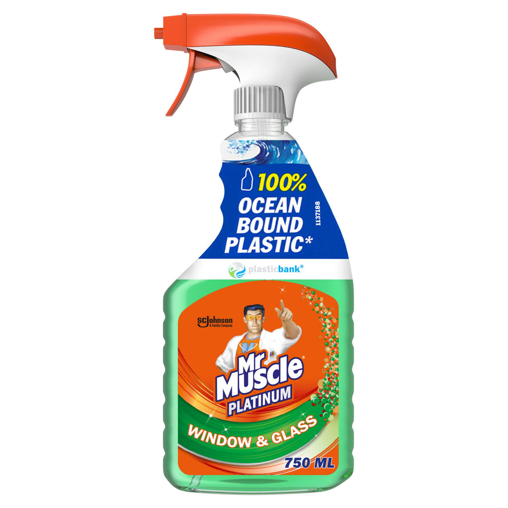 Mr Muscle Platinum Window & Glass Cleaning Spray 750ml