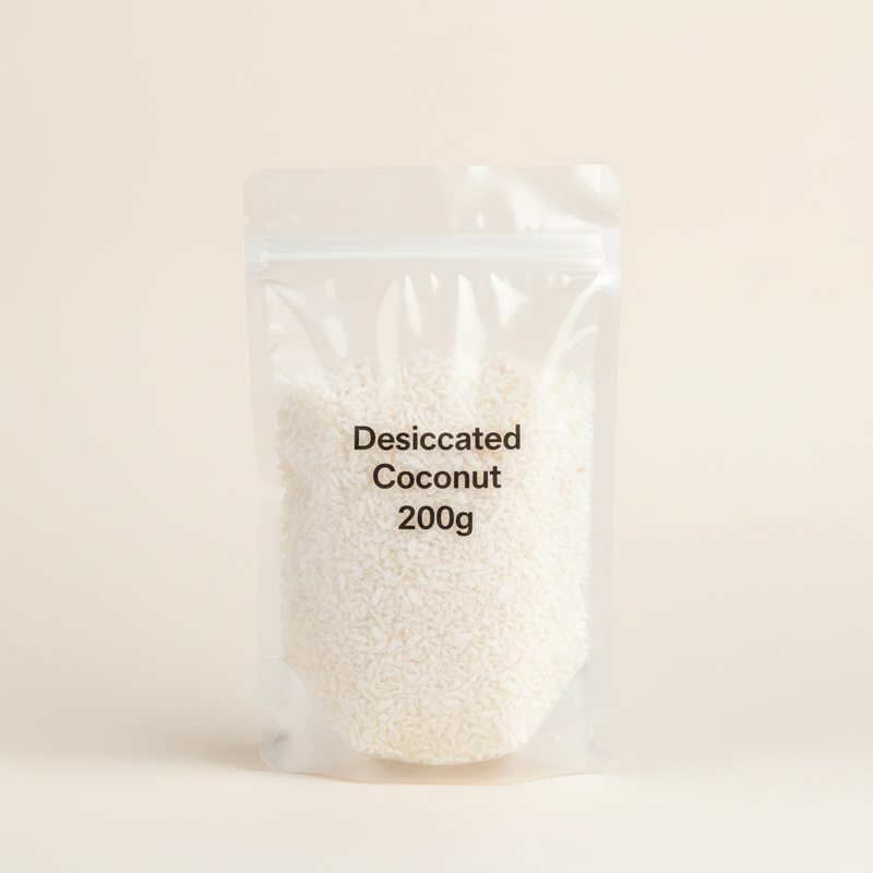 Coco rallado Holland & Barrett 200 g, versión para Reino Unido