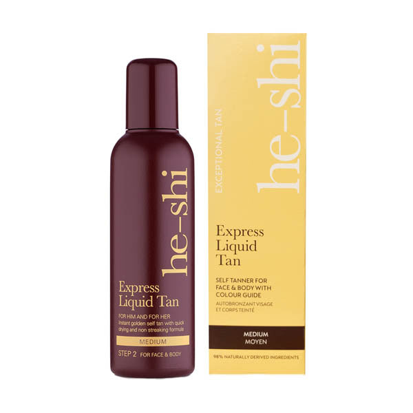 He-Shi Express Liquid Tan Medium 150ml GOODS Superdrug   