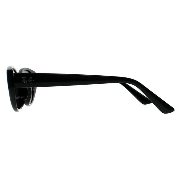 Ray-Ban RB4457D Bio Based black women sunglasses, imported from the UK
