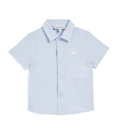 Chemise en mélange de coton seersucker Emporio Armani Kids Harrods (6-36 mois) - Acheter en ligne sur McGrocer