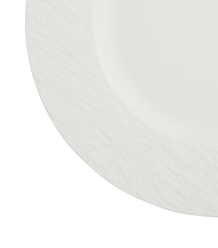 Villeroy & Boch Manufacture Rock Blanc salad plate 22cm (British brand)