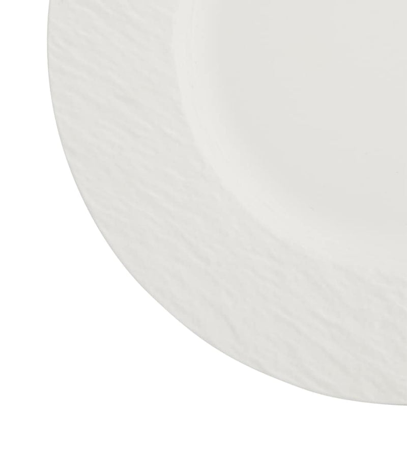 Villeroy & Boch Manufacture Rock Blanc salad plate 22cm (British brand)