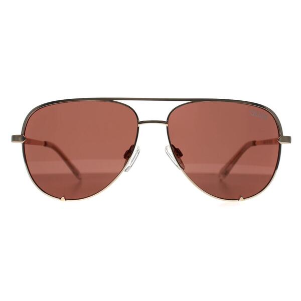 Quay High Key Micro Gold aviator sunglasses, UK version