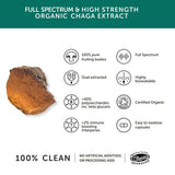 Together Health chaga mushroom extract capsules 60 count (British brand)