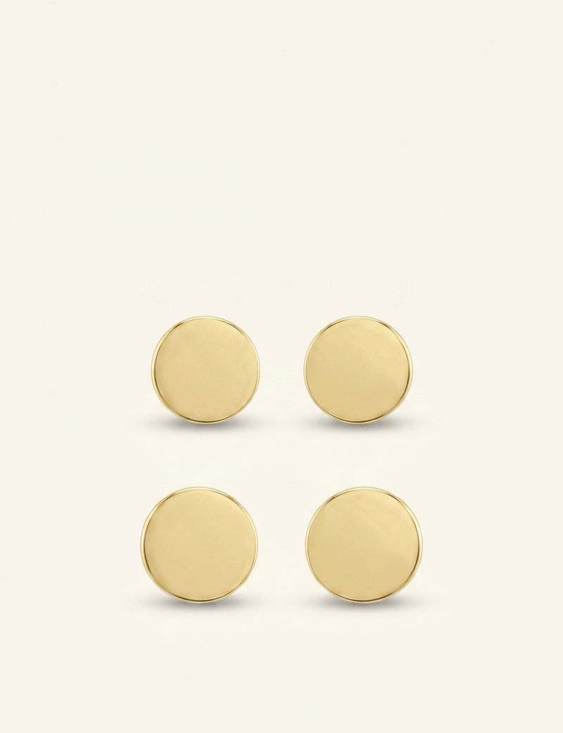 Cartier LOVE 18ct yellow-gold stud earrings, imported from the UK