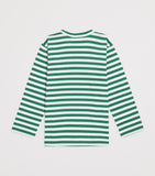 Comme Des Garçons stripe heart logo T-shirt for children 2-6 years - British product