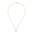 Chopard Happy Diamonds pendant necklace 18k yellow gold, UK version