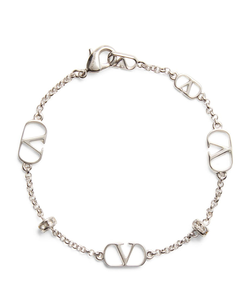 Valentino Garavani VLogo Signature gold-tone bracelet, UK version
