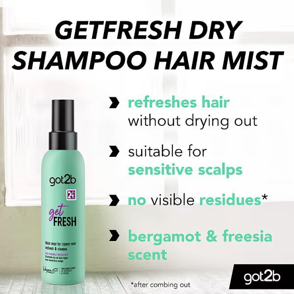got2b Getfresh Trockenshampoo-Spray 150 ml, UK-Version