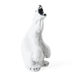 Royal Copenhagen porcelain polar bear figurine 33.5cm high, imported from the UK