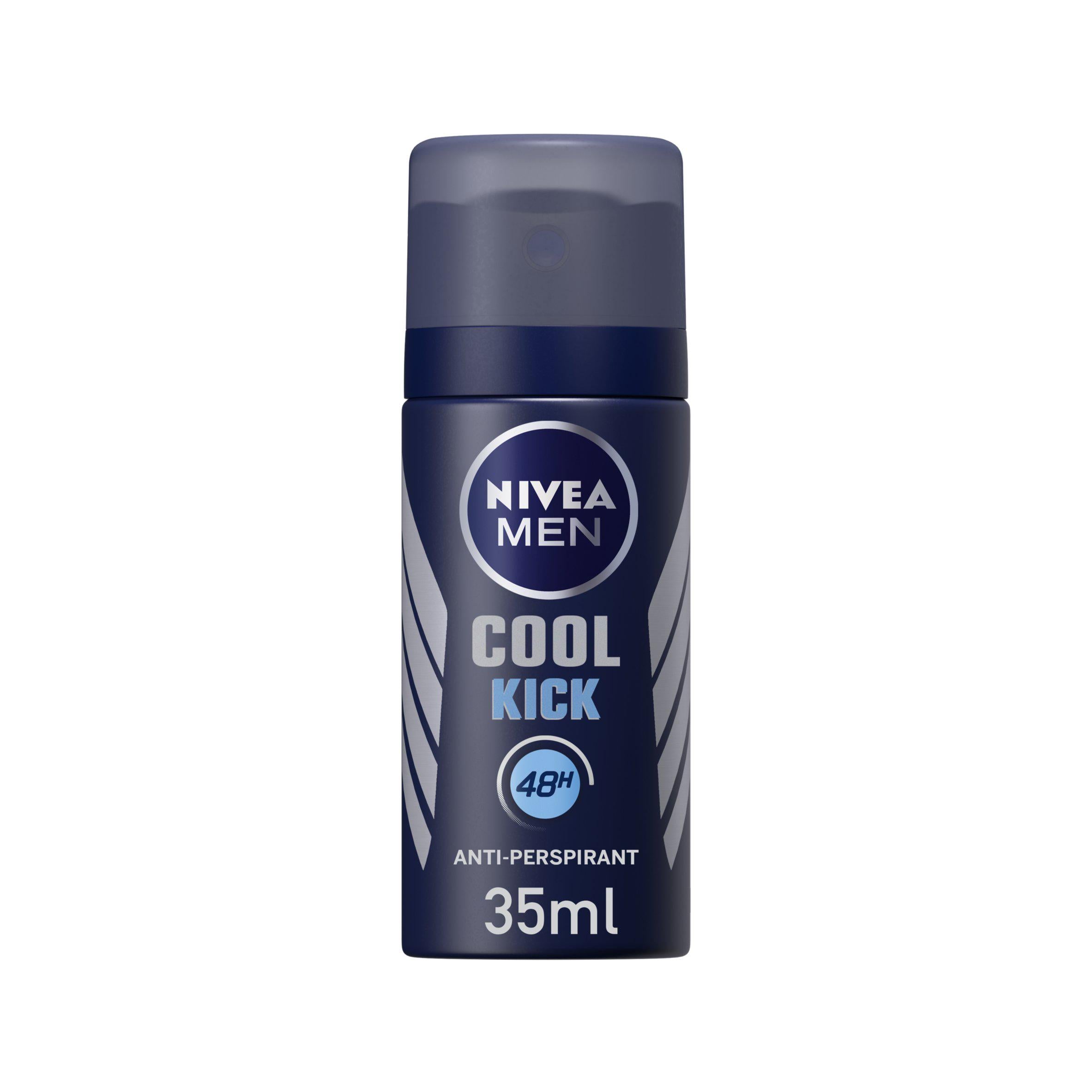 Nivea Men Cool Kick Anti Perspirant Deodorant Spray 35ml deodorants & body sprays Sainsburys   