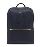 Smythson grained leather Panama backpack, UK version