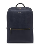 Smythson grained leather Panama backpack, UK version