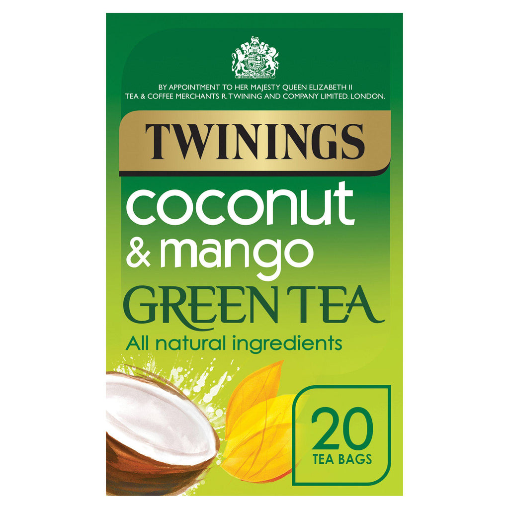 Twinings Coconut & Mango Green Tea, 20 Tea Bags