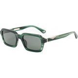Police SPLL14 53 green sunglasses, imported from the UK