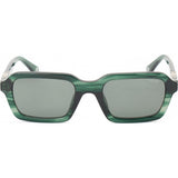 Police SPLL14 53 green sunglasses, imported from the UK