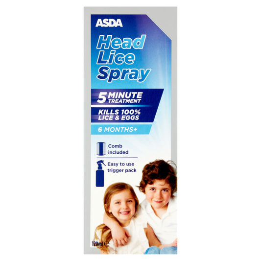 ASDA Head Lice Spray 6 Months+ GOODS ASDA   