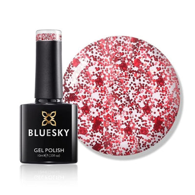 Superdrug Bluesky Gel Polish Red Million Gel Nail Polish- Buy online at McGrocer