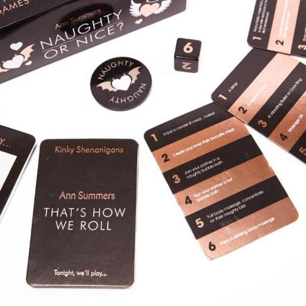 Ann Summers Naughty or Nice couples game - British product