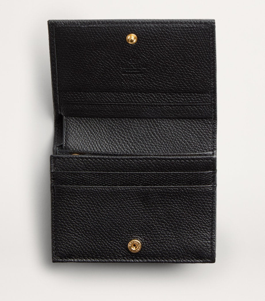 Valentino Garavani French Flap wallet in calfskin - British product