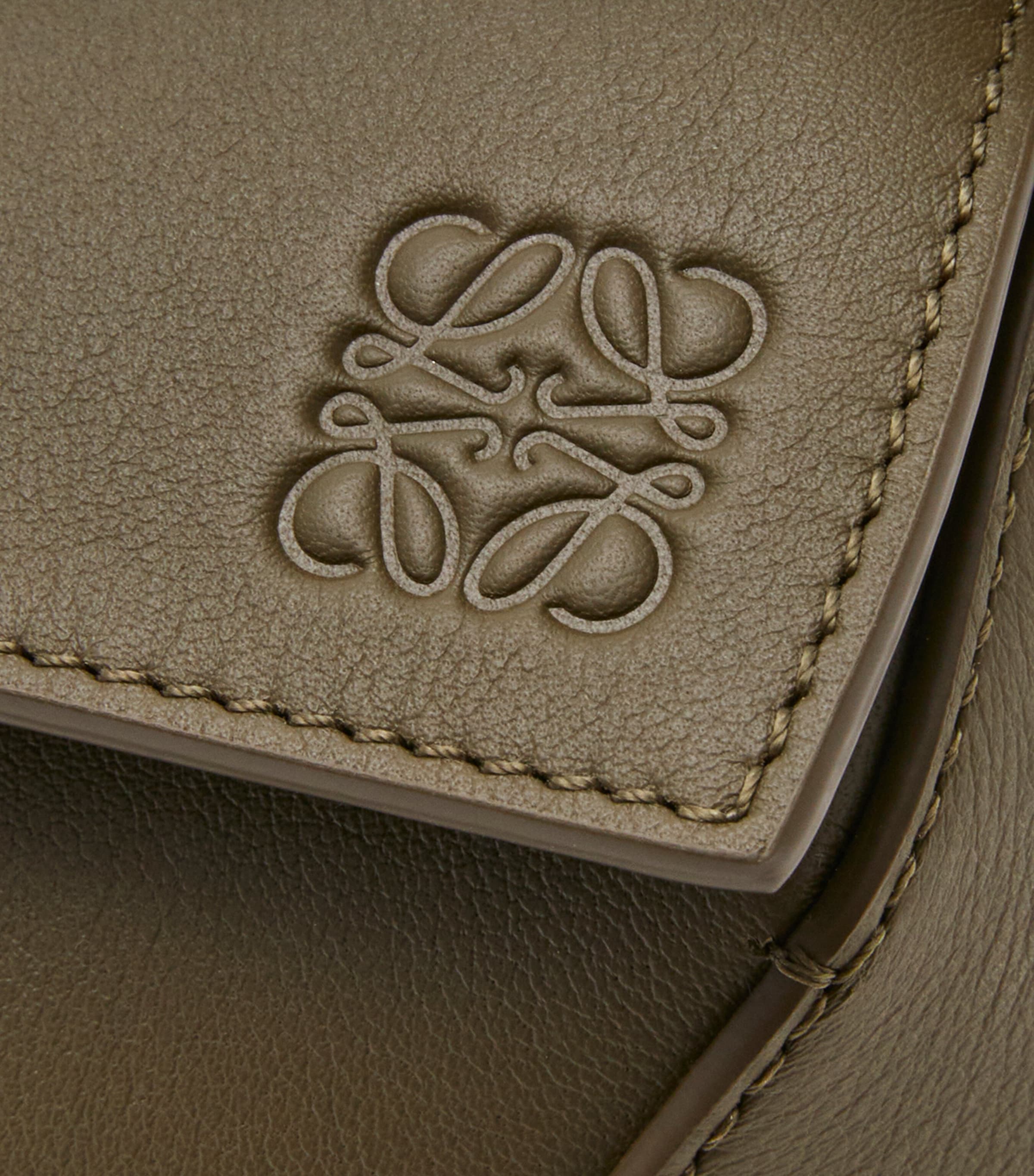 LOEWE Small Leather Puzzle Edge top-handle bag (British brand)