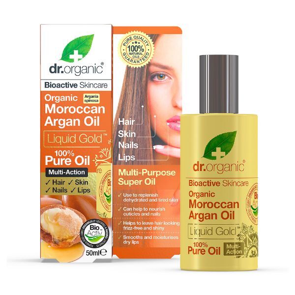 Dr Organic Moroccan Argan Oil pure oil 50ml, UK version