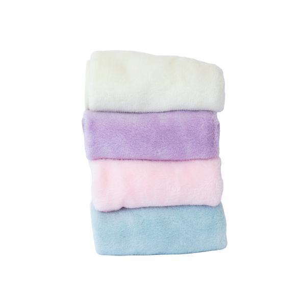Erase Your Face reusable makeup removing cloths, set of 4 pastel (British brand)