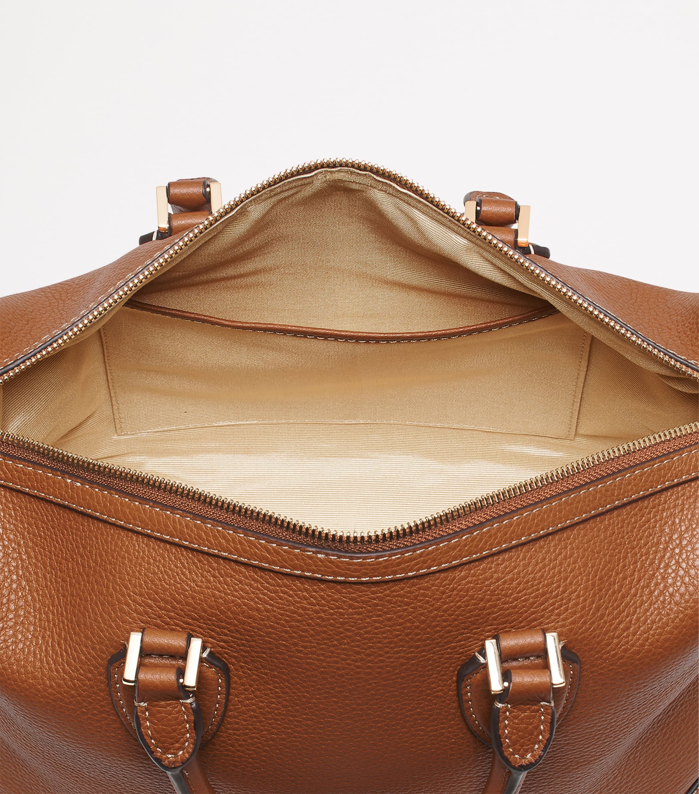 Aspinal of London Hudson bowling bag midi leather, UK version
